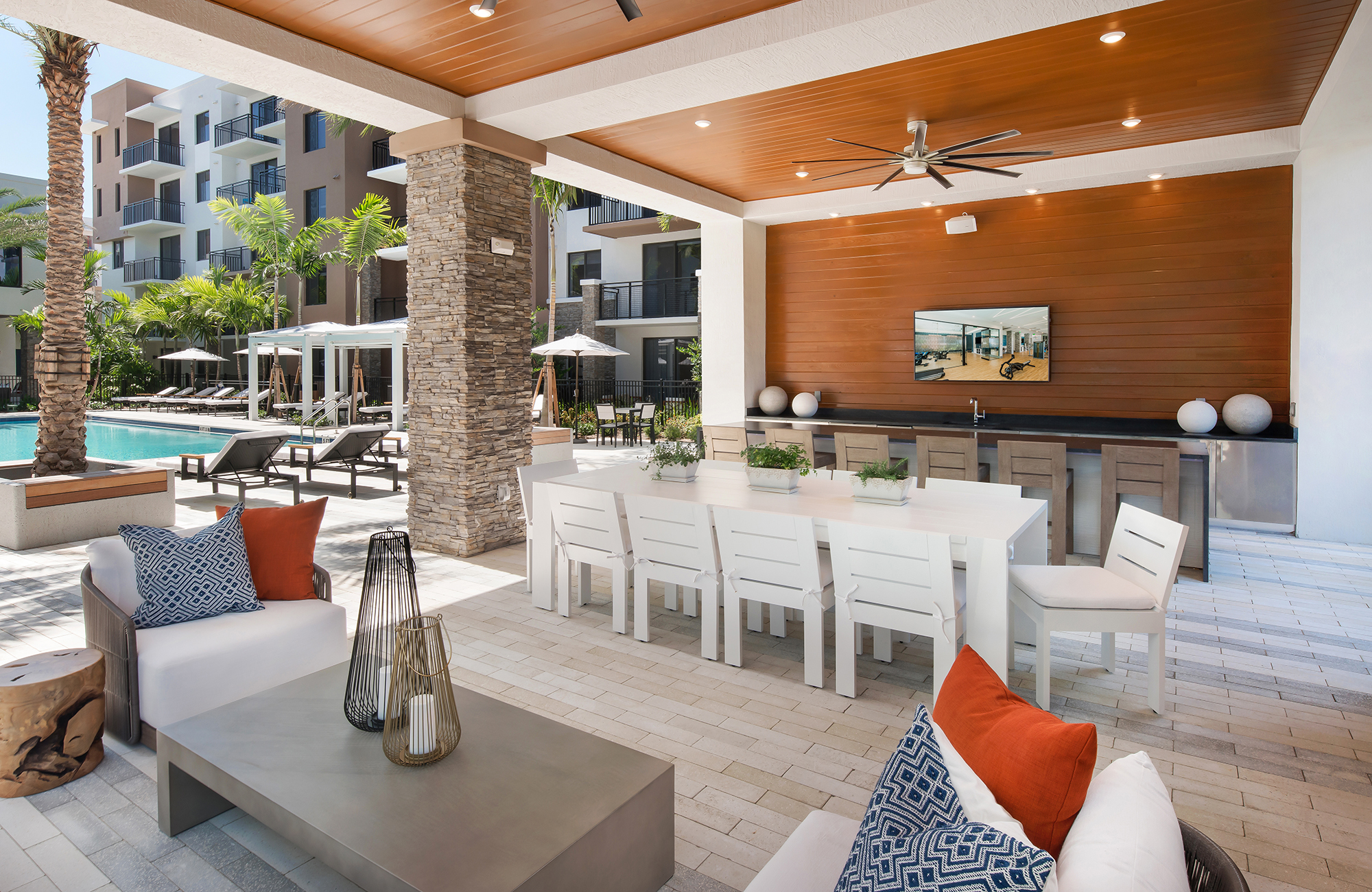 Modern estate photographed for architectural marketing