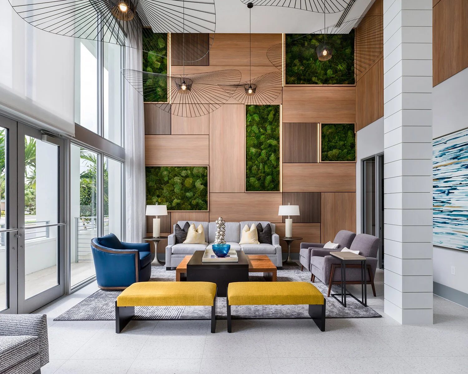 Luxury interior photographed for design and architectural portfolio