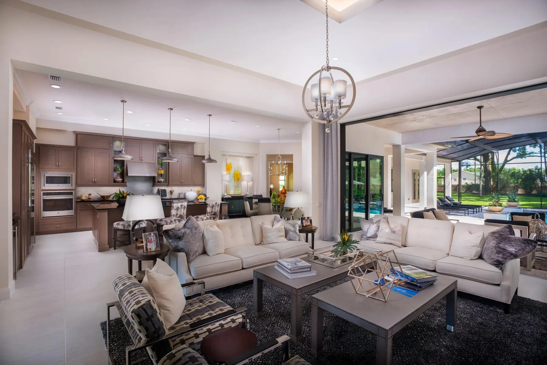 Designer kitchen luxury real estate photography